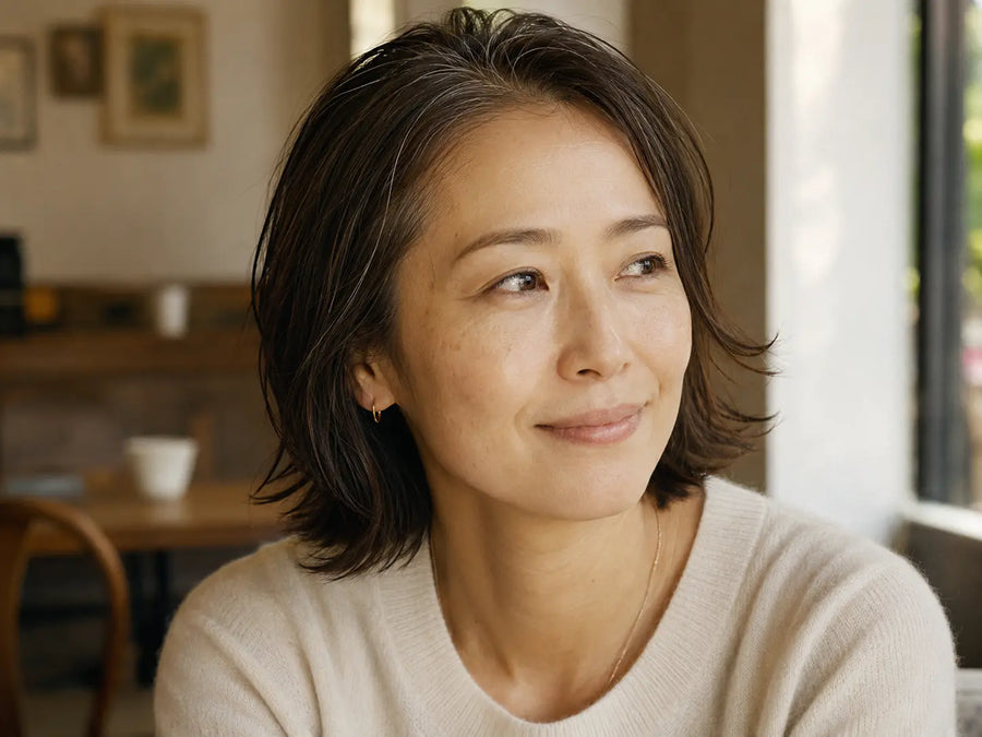 Aileen、「小じわに向き合う」